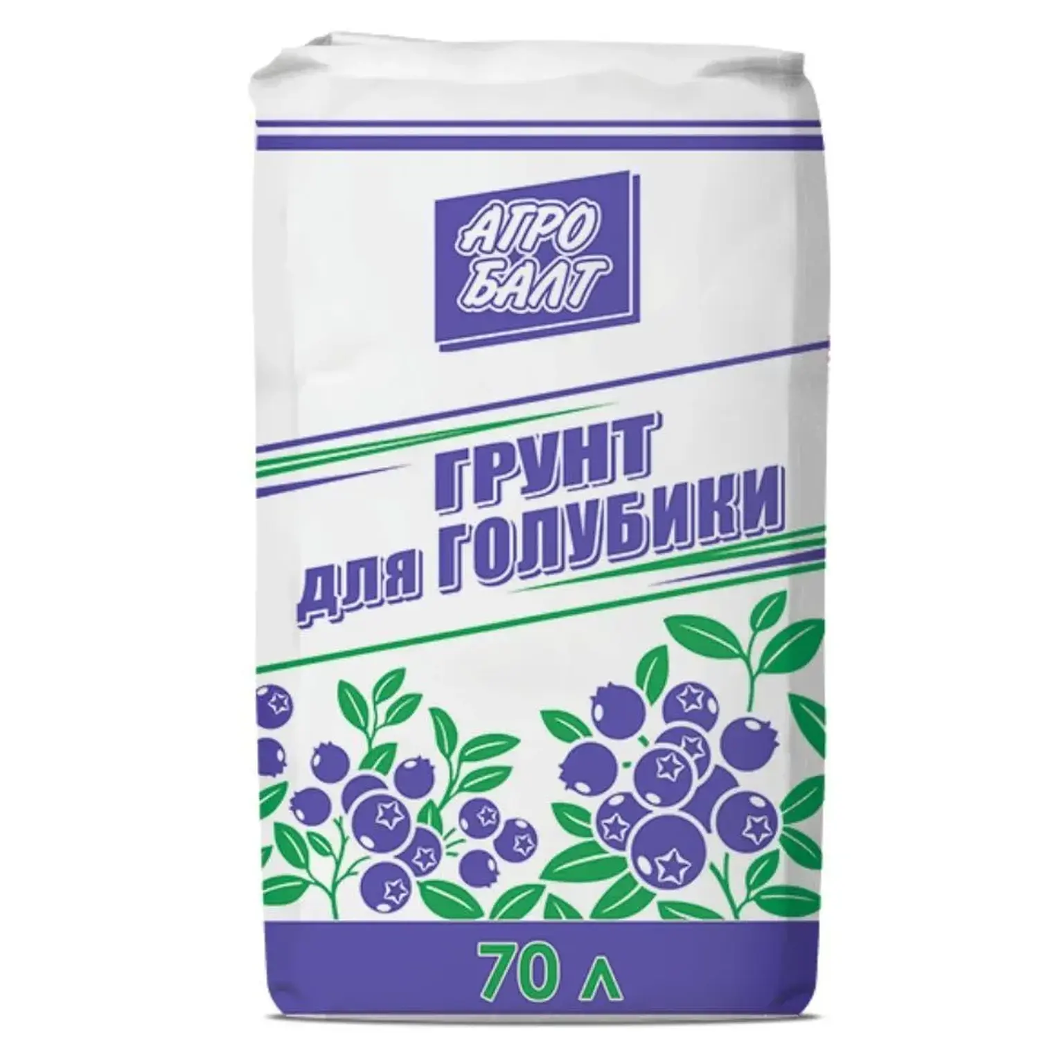 Грунт Агробалт "Для голубики", мешок 70 л
