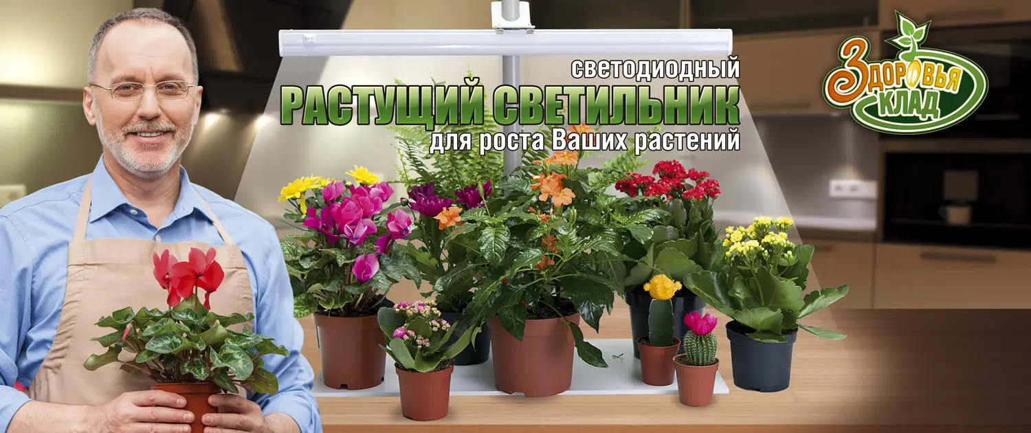Фитолампа(запасная) «Здоровья Клад 9 Вт» 