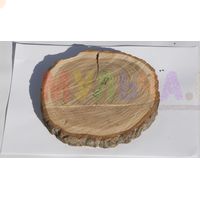 Прочный дубовый спил с односторонней шлифовкой Прочный дубовый спил с односторонней шлифовкой