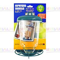 Кормушка для птиц для установки на оконное стекло Кормушка для птиц для установки на оконное стекло