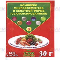 Универсальный сбалансированный комплекс микроэлементов для сада и дачи Универсальный сбалансированный комплекс микроэлементов для сада и дачи