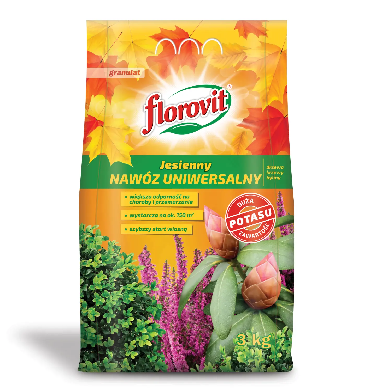 Florovit осенний гранулированный универсальный, мешок 3 кг