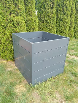 Компостер фактурный, графит, 800 л, уп