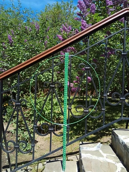 Опора для цветов (круглая, разъемная), композитная, h 100 * Ø 60 см, шт