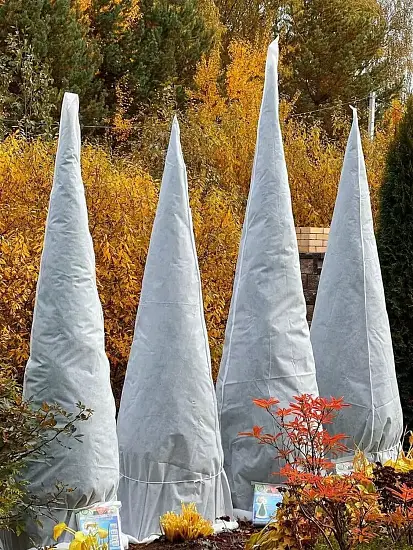 Чехол-укрытие для Елей, Сосен (чехол + скобы), h 2,4 * Ø 2,2 м, уп