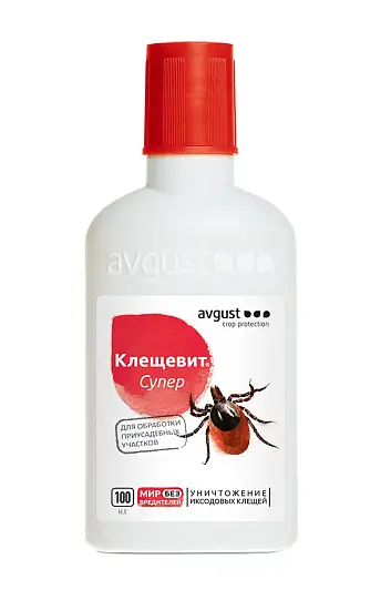 Avgust - Клещевит Супер, флакон 100 мл