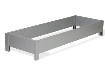 Грядка из ПВХ, серая, 0,22 * 2,0 * 1,0 м, уп