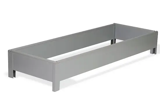 Грядка из ПВХ, серая, 0,22 * 2,0 * 1,0 м, уп