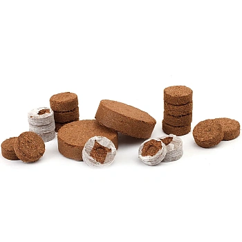 Cocoland Субстрат кокосовый в таблетках  Ø 6 см (для горшков 0,6 л), шт
