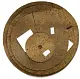 Кокосовый приствольный круг(диск), Ø 45 см, шт