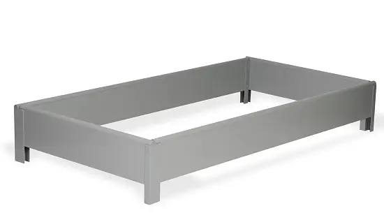 Грядка из ПВХ, серая, 0,22 * 2,0 * 1,0 м, уп