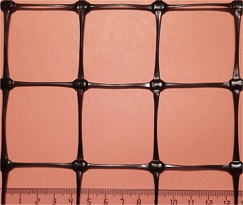 Сетка BIFORCE, С4, ячея 45*45 мм, 2 x 50 м, черная, рул 