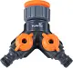 Plantic Штуцер для крана 1/2"-3/4 -1" на два канала light 39383-01, шт