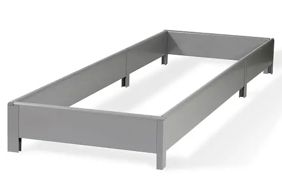 Грядка из ПВХ, серая, 0,22 * 2,0 * 1,0 м, уп